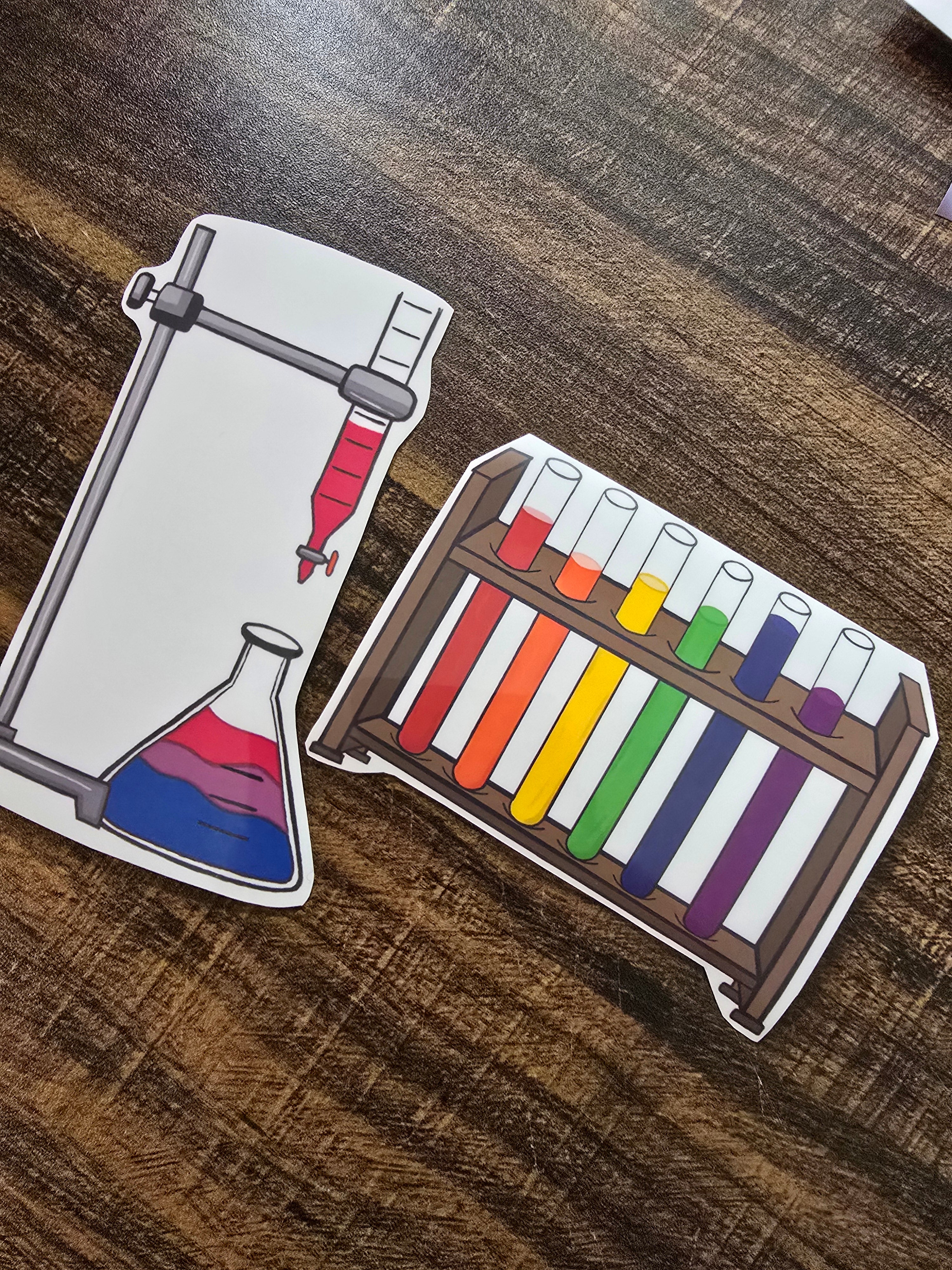 Science Pride Stickers