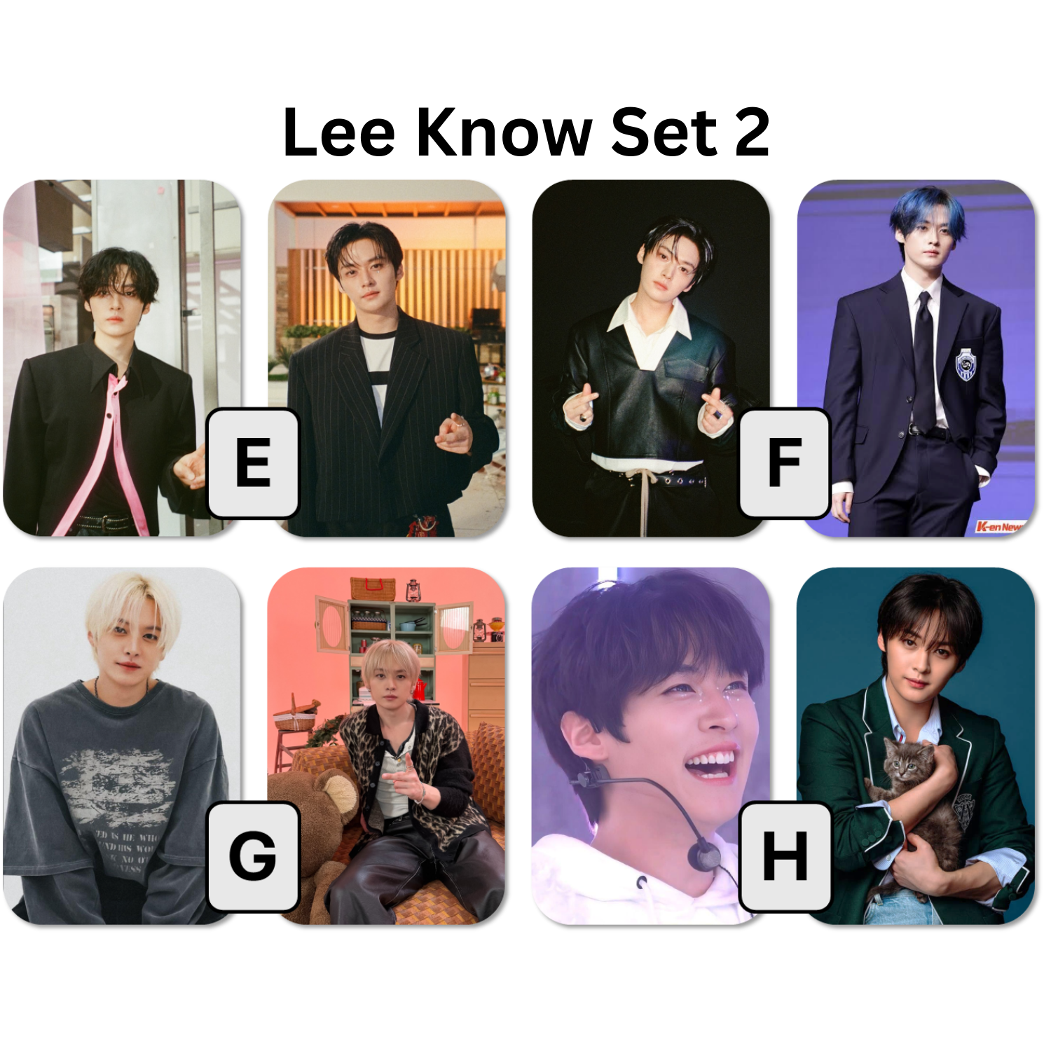 Stray Kids Member LOMO PCs (2-packs) - new release